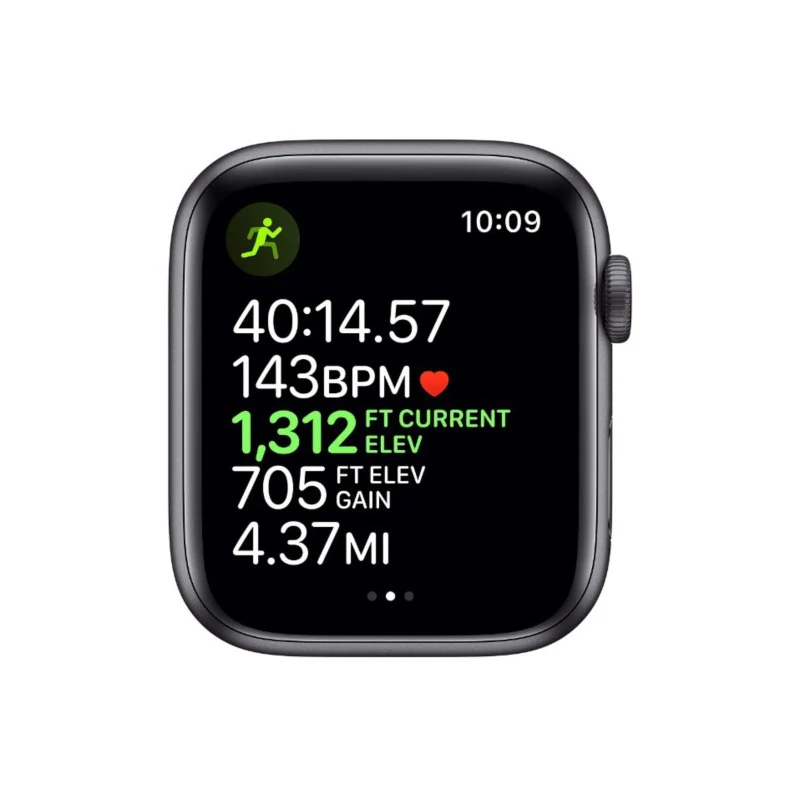 Apple Watch Series 5, GPS+LTE, Black, 44MM - Renewed - Image 3