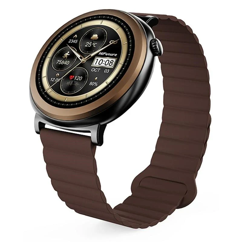 HiFuture Smartwatch Aurora AMOLED, Color - Brown - Image 3