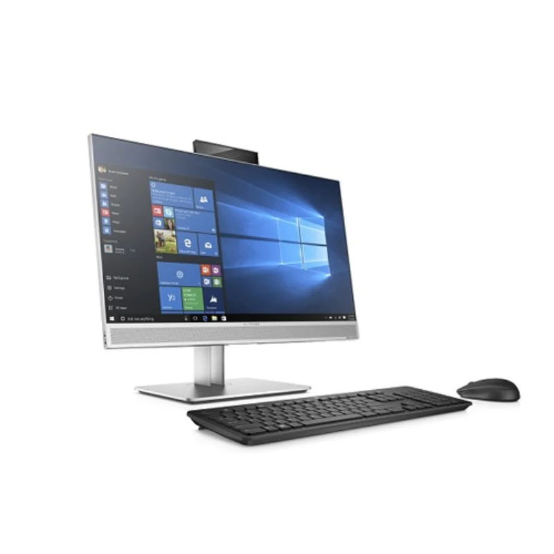 HP EliteOne 800 G4 AIO, Core i7-8th Gen, 24 inch screen with Keyboard and Mouse, Windows 11, All in one computer