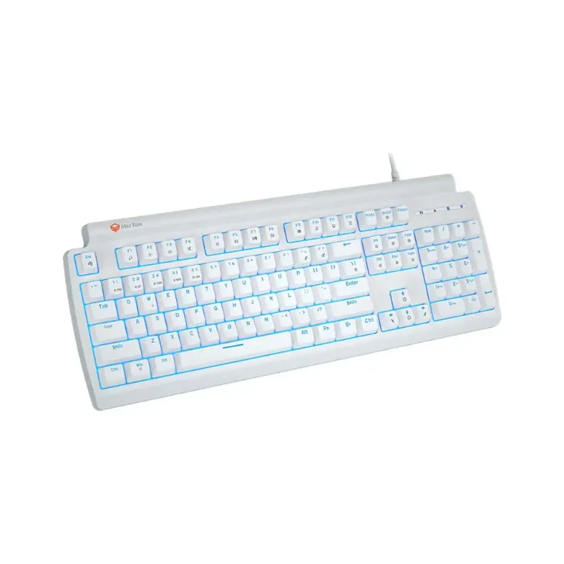 Meetion Olly Go Mechanical Gaming Keyboard - White - Image 3