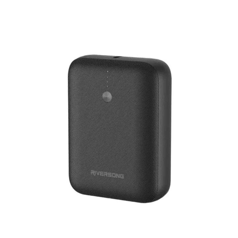 Riversong Vision 10 Mini 20W Fast Charging 10000MAH Mini Power Bank - Black - Image 2
