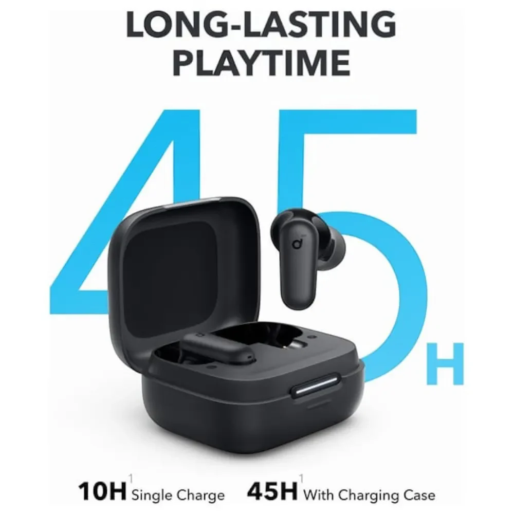 Soundcore R50i NC True Wireless Bluetooth Earbuds - Black - Image 3