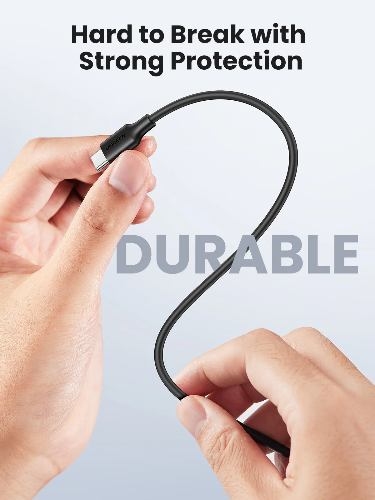 UGreen USB-C TO USB-C Cable 1m-black - Image 13